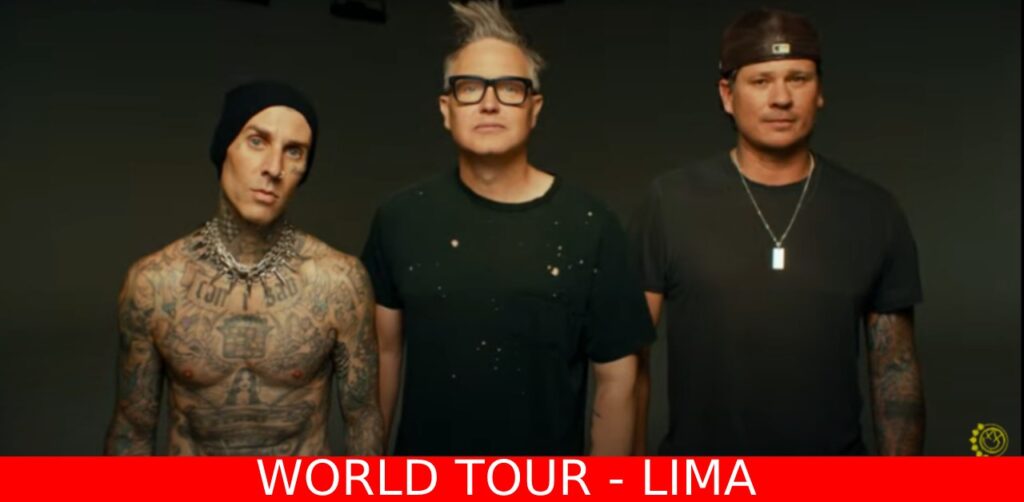 BLINK 182 llega a lima para su tan esperado concierto