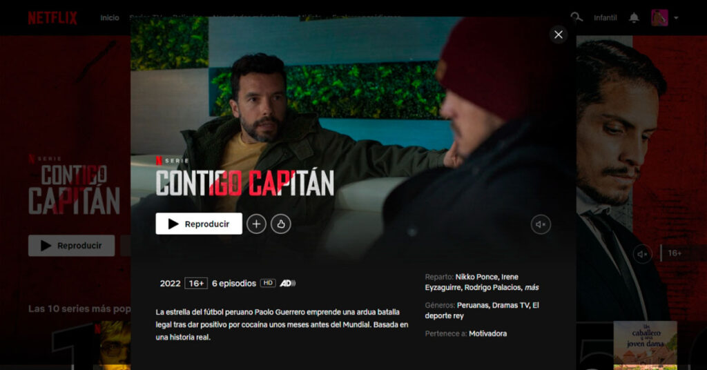 CONTIGO CAPITAN: Hoy se estrena la serie sobre Paolo Guerrero [VER ONLINE GRATIS]