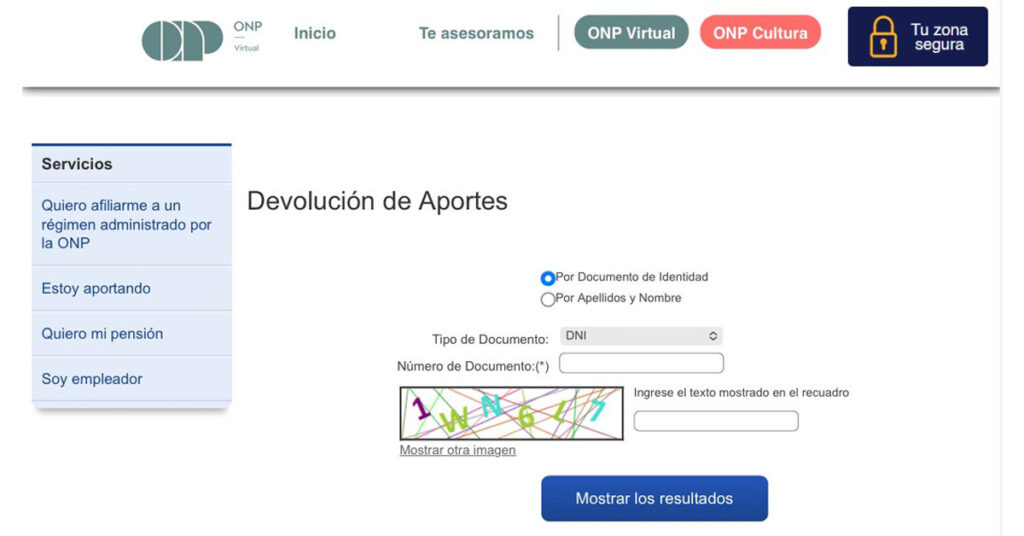 ONP: Link oficial para conocer si accedes a la devolución de aportes facultativos