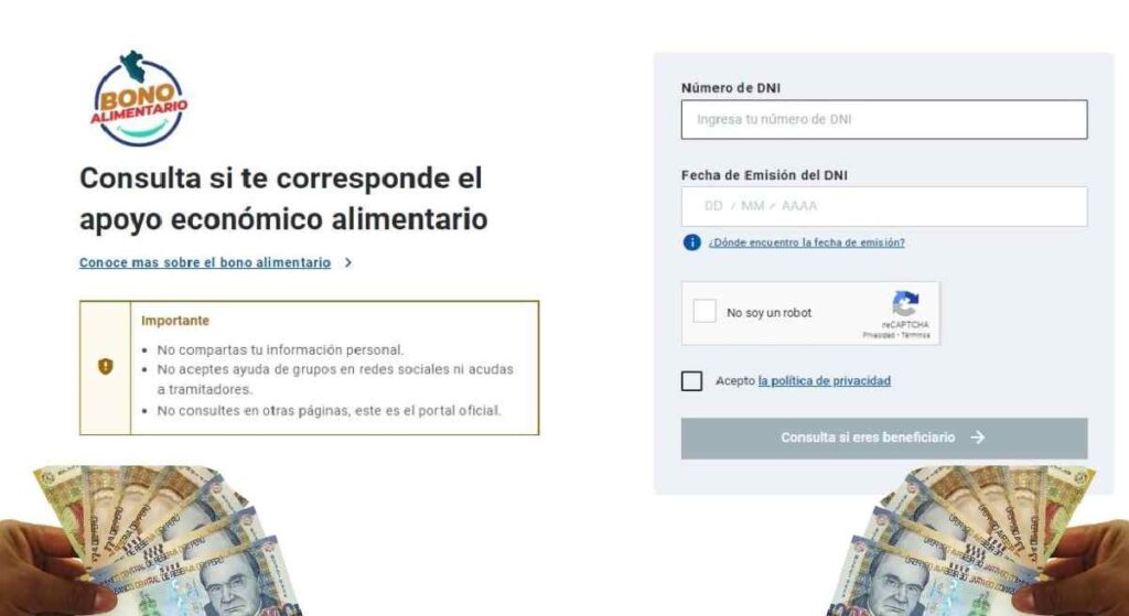 Bono Alimentario