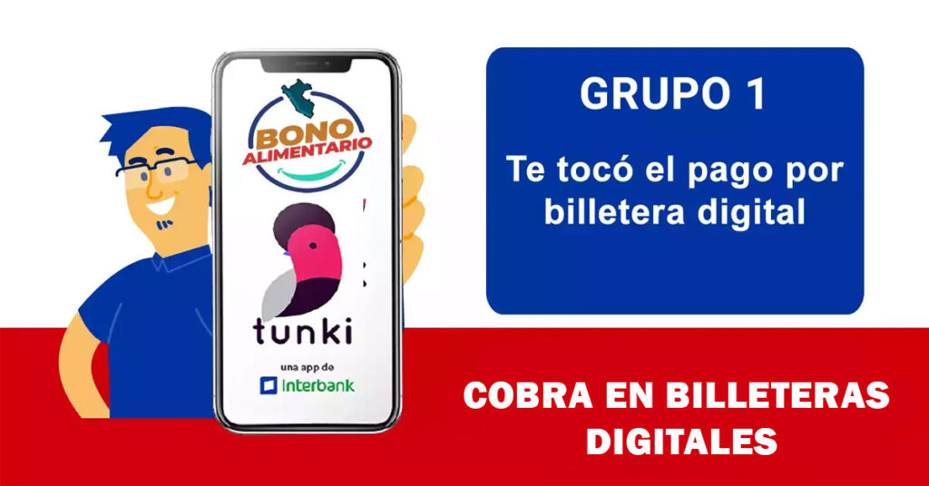 Link Bono Alimentario 2022: Cobra con yape, plin y otras billeteras digitales