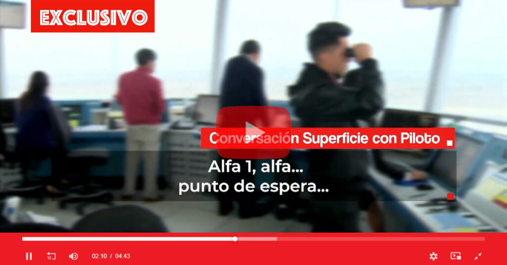 Accidente Jorge Chávez: Estos son los audios de la torre de control [VIDEO]