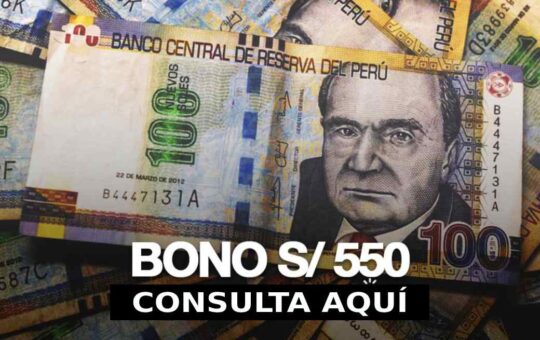 Nuevo subsidio de 550