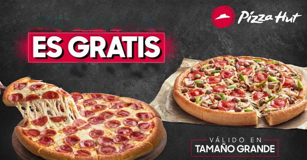PIZZA HUT: Empresa regalará pizza esta semana