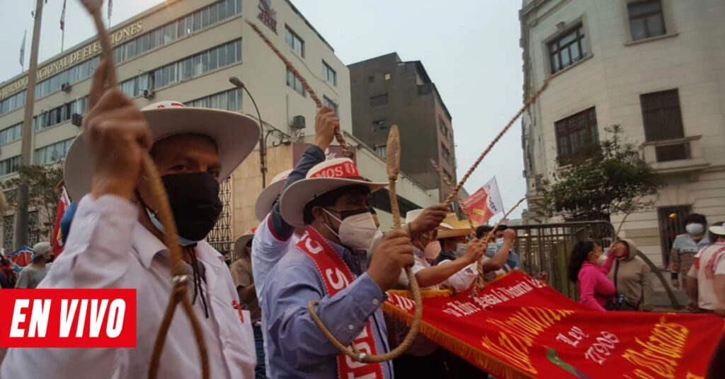PEDRO CASTILLO: Ronderos de Chota llegarán a Lima para exigir cierre del congreso