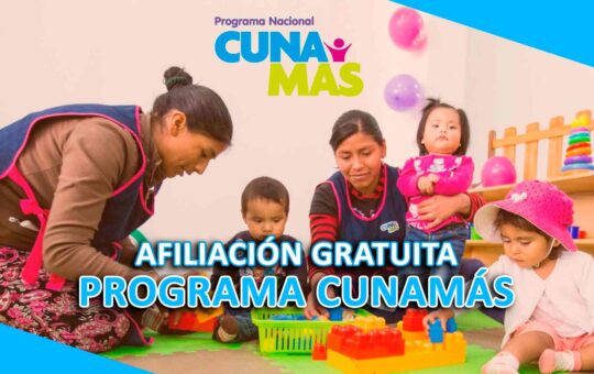AFILIACIÓN CUNA MÁS 2023
