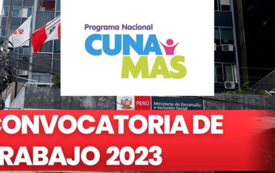 Cuna Más – Convocatoria 2023