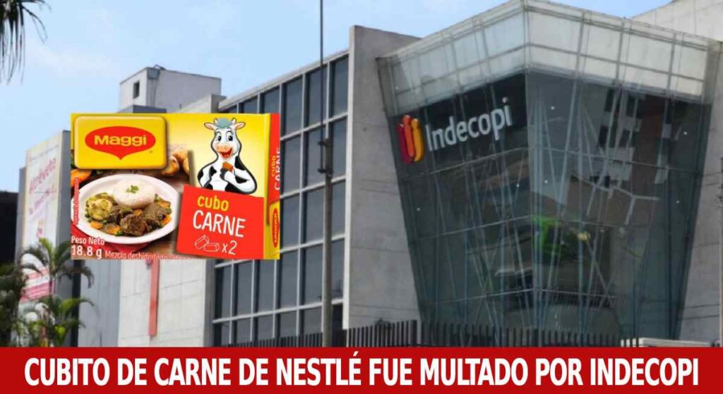 Indecopi sancionó a Nestlé