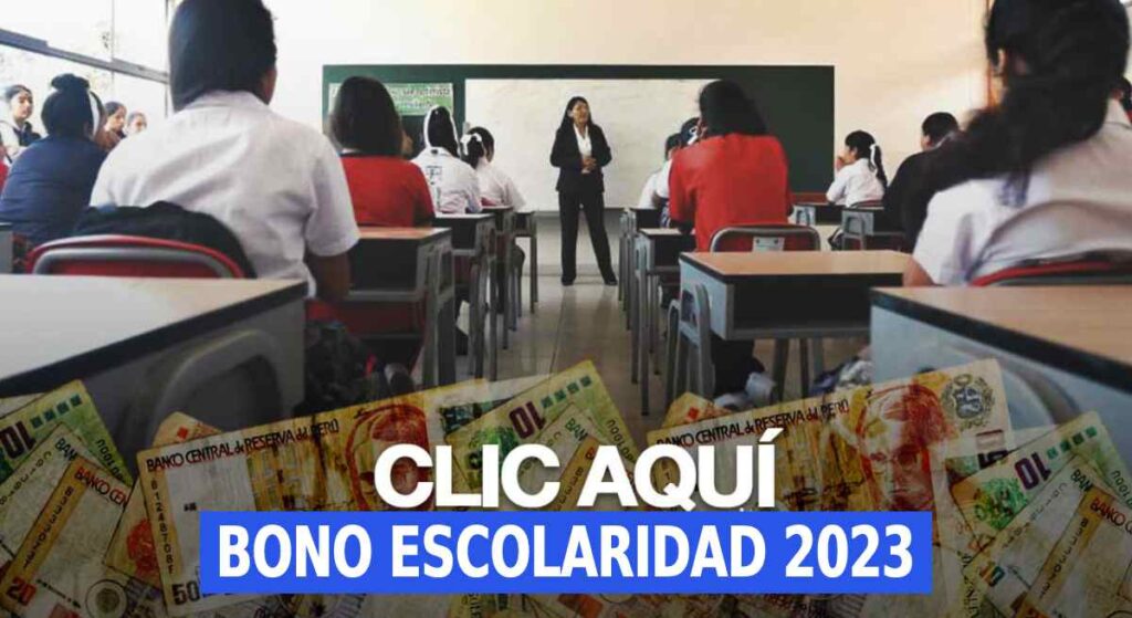 Bono Escolaridad 2023