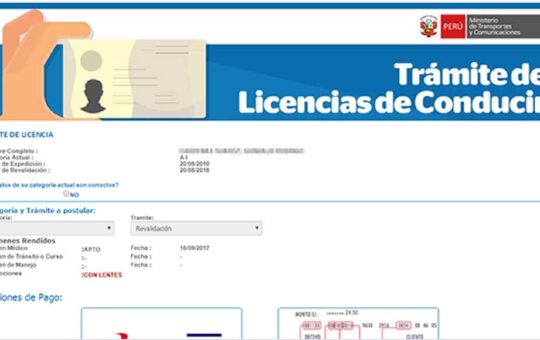 Brevete en Perú
