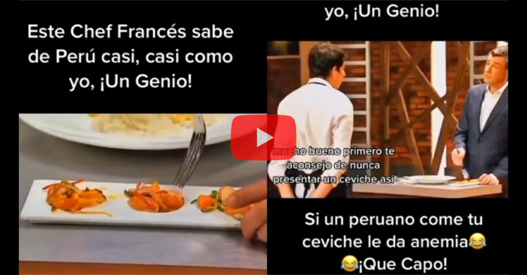 “De Perú, nada”: Chilenos preparan “CEVICHE” y “QUINOA” pero son humillados por chef Frances [VIDEO]
