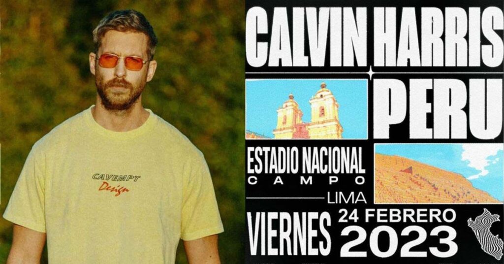 Calvin Harris: Concierto Estadio Nacional