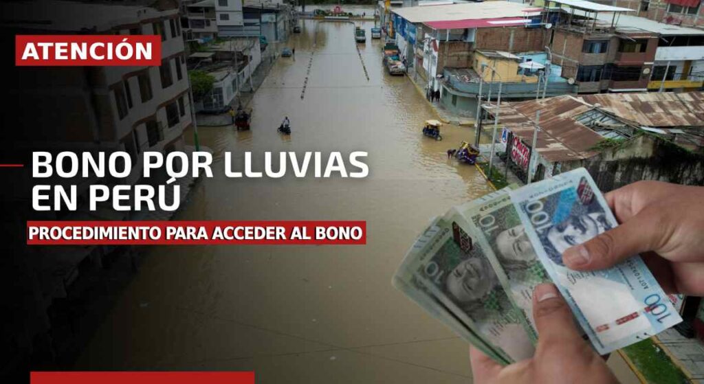 Bono 500 soles para damnificados