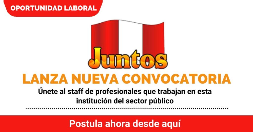 Convocatoria Juntos 2023