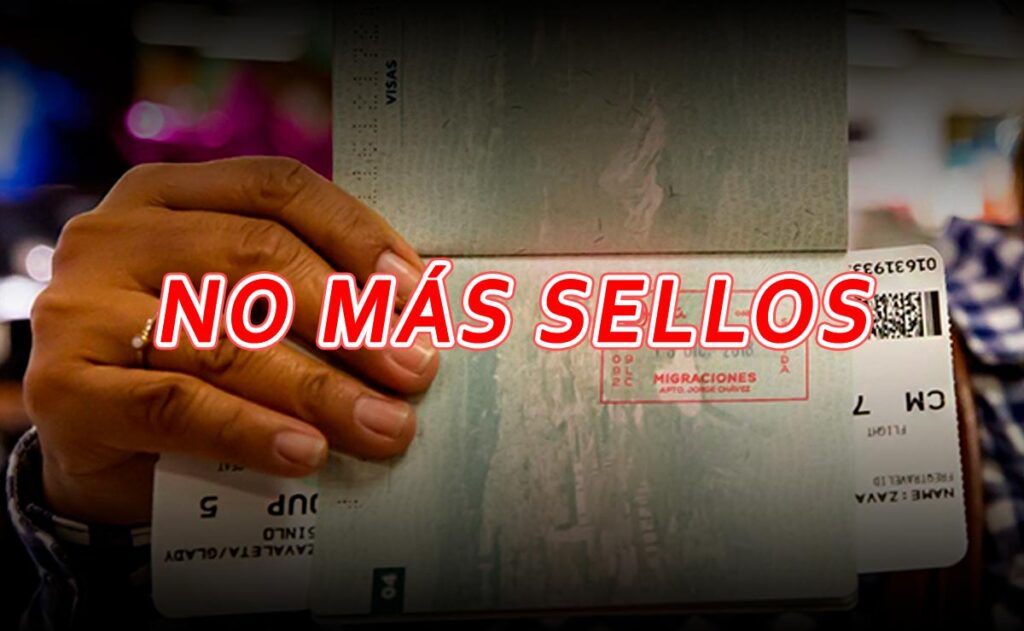 Migraciones eliminará sellado