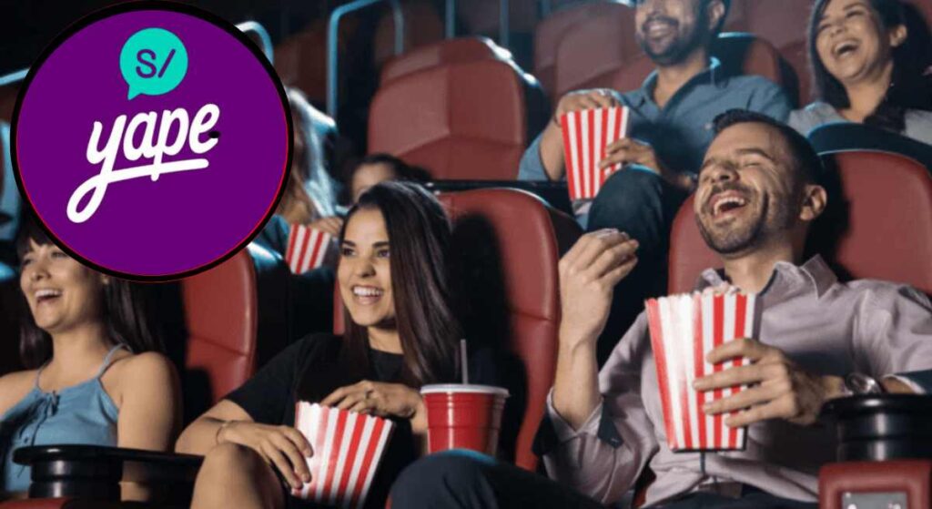 Al cine con Yape por solo S/4,90