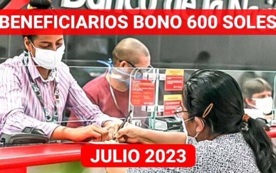 Bono 600 Soles