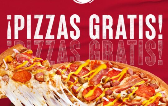 Pizza hut regalará pizzas