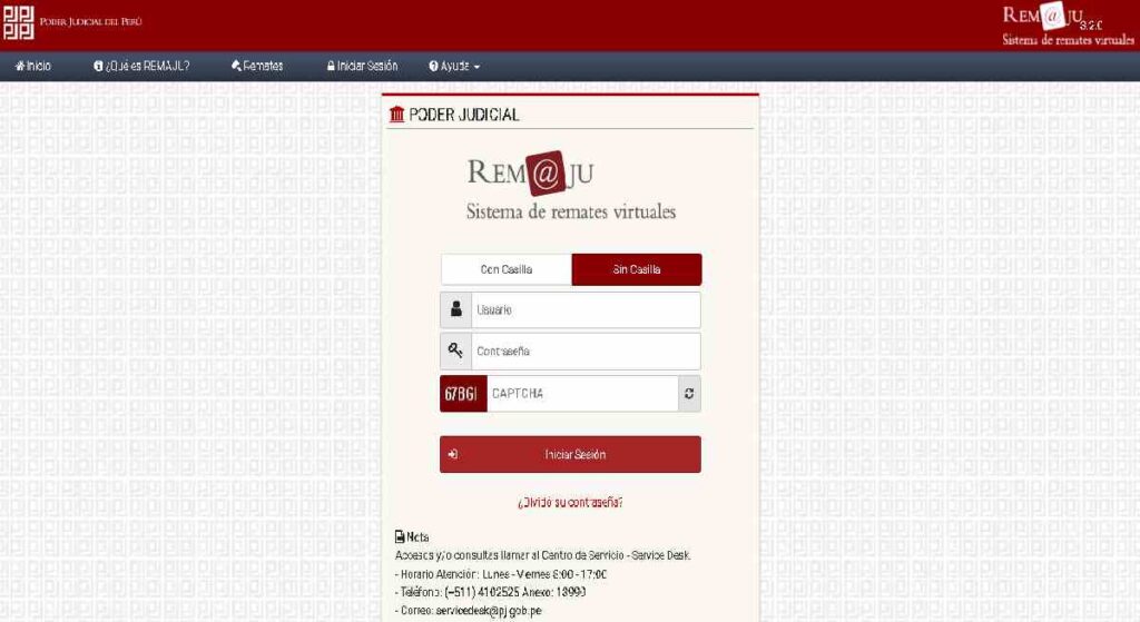 Remates judiciales