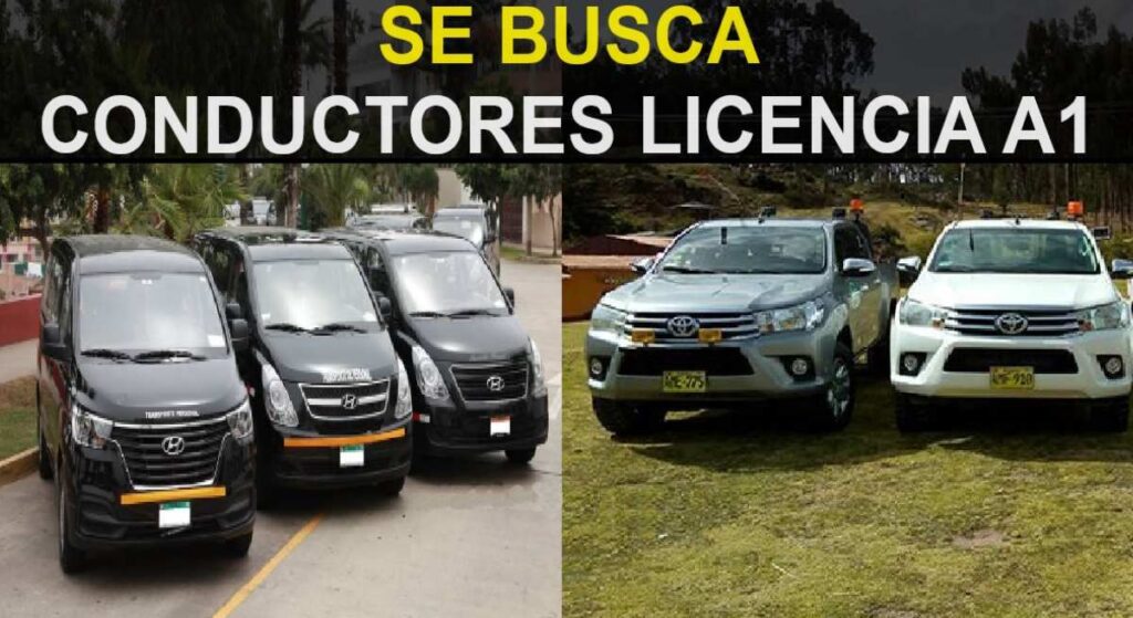 conductores Licencia A1