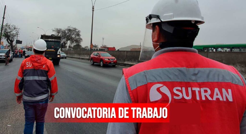 Convocatoria SUTRAN