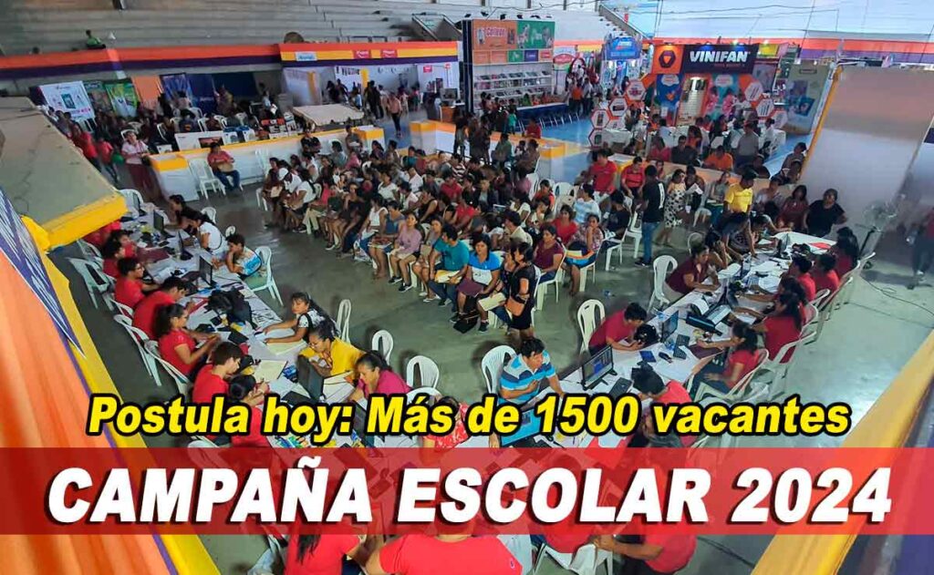 Campaña escolar 2024