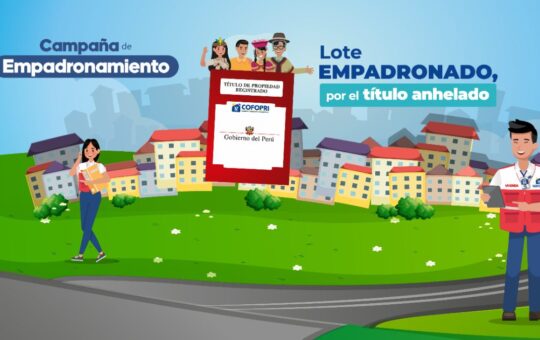 COFOPRI Campaña de empadronamiento 2024