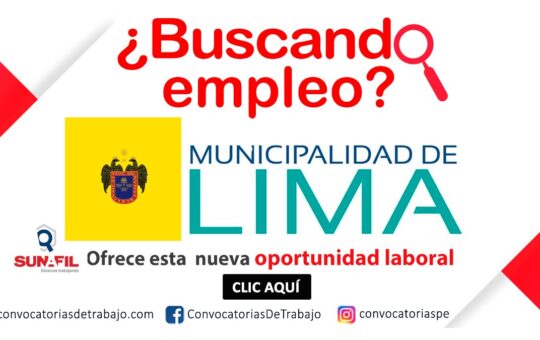 Convocatoria SUNAFIL 2024