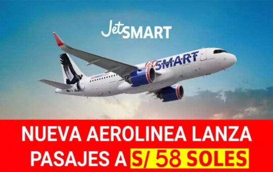 Jetsmart Lima - Cusco a 58 soles
