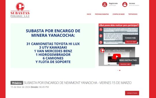 SUBASTA DE VEHÍCULOS 2024