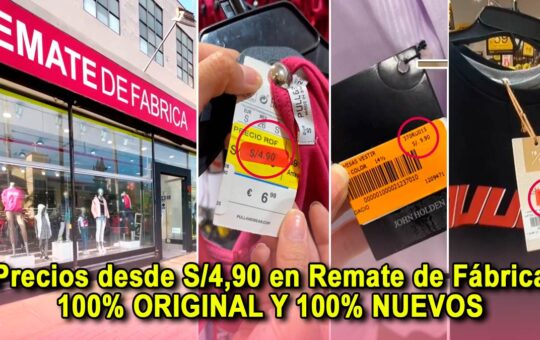 Remate de fábrica