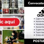 Trabaja con Adidas: Convocatoria de Trabajo 2024 – Postula Aquí