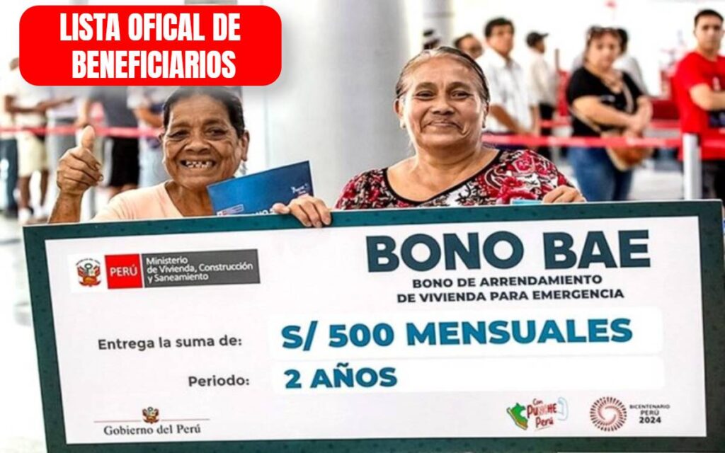 Bono Arrendamiento de S/500