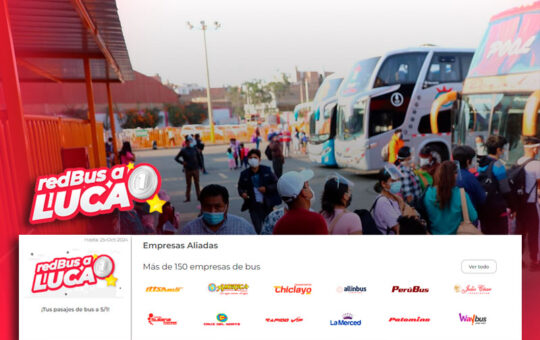 PASAJES A 1 SOL REDBUS