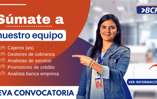 Convocatoria BCP