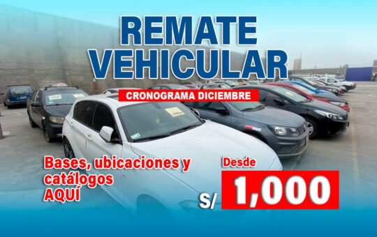 remate vehicular