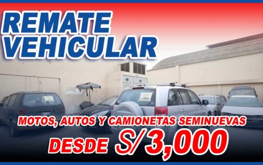 Remate vehicular