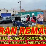 SUBASTA VEHICULAR OCTUBRE 2025: Remate de autos, camionetas, motos y más