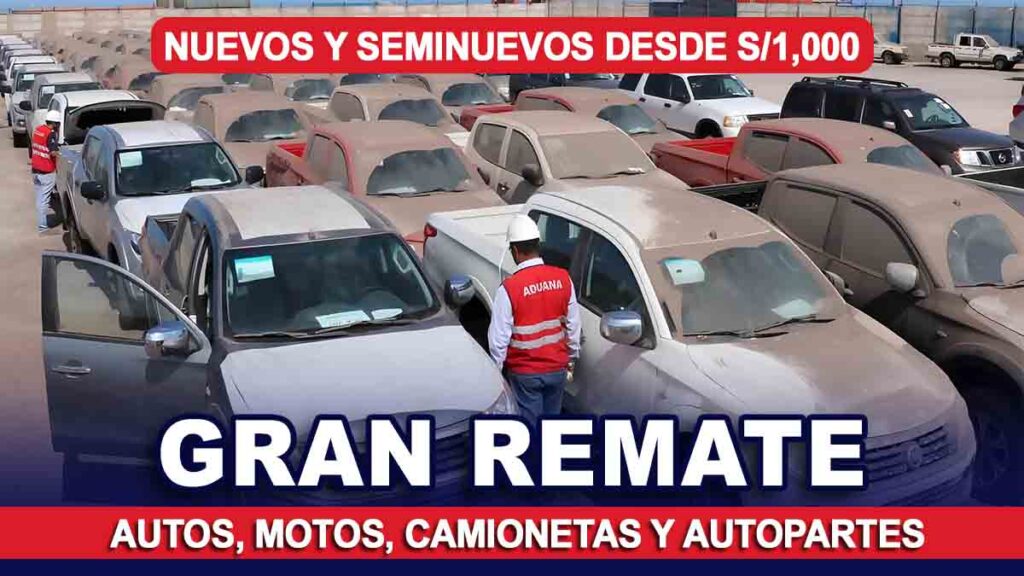 REMATE VEHICULAR 2026