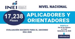 Convocatoria INEI EDA