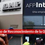 Bono de Reconocimiento 2026: Traslado de ONP a AFP y requisitos